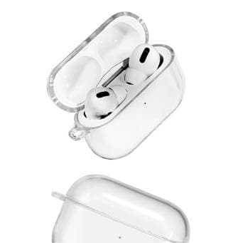 Чехол силиконовый для AirPods Pro прозрачный