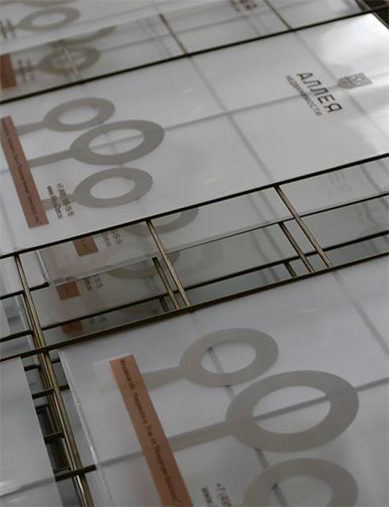 печать на папках шелкографией