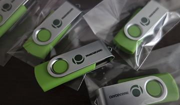 Флешки с логотипом / флешка в виде карты с принтом