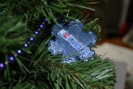 Новогодние сувениры с логотипом компании